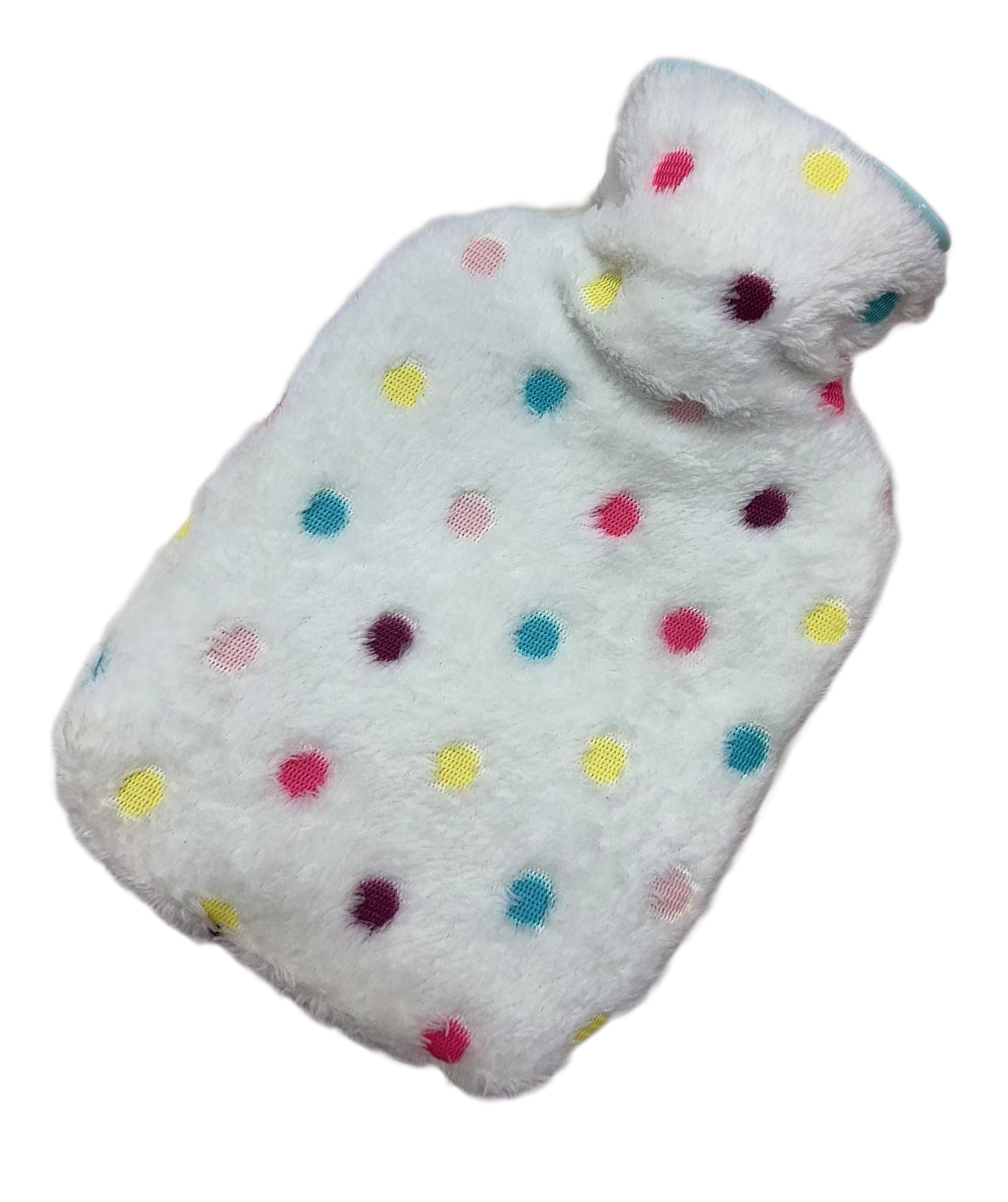 TERMOFOR NA WODĘ W POKROWCU PLUSZOWY OGRZEWACZ GUMOWY W SWETERKU 1L