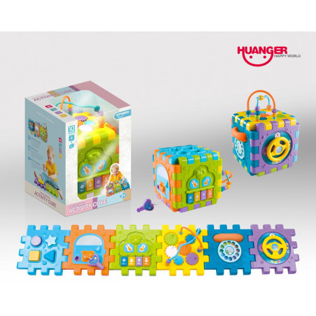 INTERAKTYWNA KOSTKA PUZZLE DO SKŁADANIA