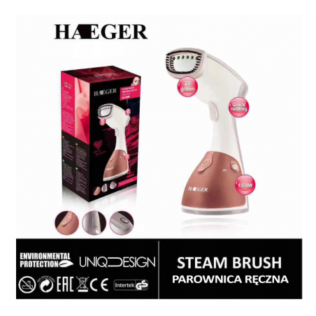 STEAMER PAROWNICA DO UBRAŃ RÓŻOWA