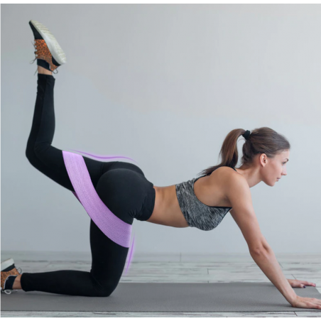 ZESTAW 3 GUMY OPOROWE TAŚMY MATERIAŁOWE DO ĆWICZEŃ