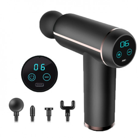 pistolet do masażu czarny