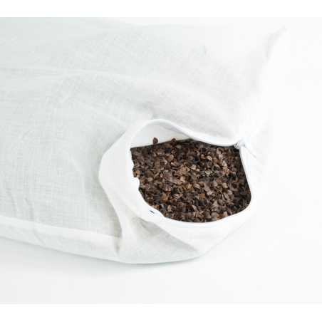 MATA DO AKUPRESURY Z KOLCAMI NATURALNA KOKOS GRYKA SZARY + CZARNY