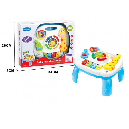 STOLICZEK EDUKACYJNY Z ŻYRAFĄ