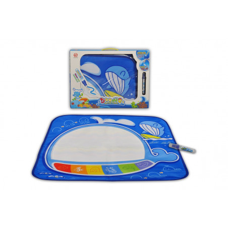 MATA WODNA DO MALOWANIA Z PISAKIEM : Kolor - Blue