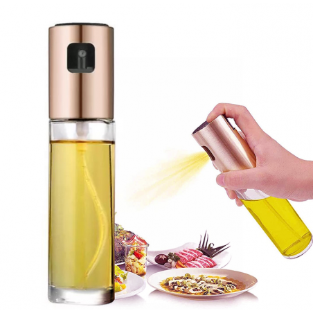 dozownik w sprayu oleju 100ml rose gold