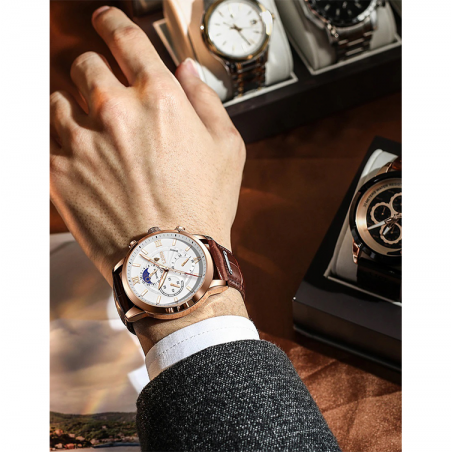 PUDEŁKO ETUI ORGANIZER SZKATUŁKA NA ZEGARKI 12szt