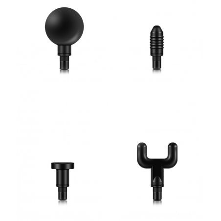 PISTOLET DO MASAŻU MIĘŚNI CIAŁA MASAŻER 3D CZARNY