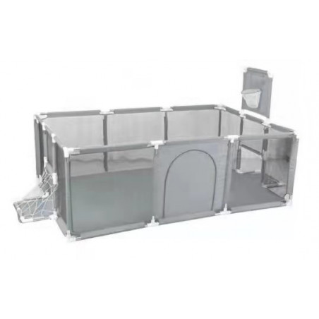 copy of KOJEC DLA DZIECI SUCHY BASEN PROSTOKĄT KOSZ BRAMKI 230x129cm Granatowy