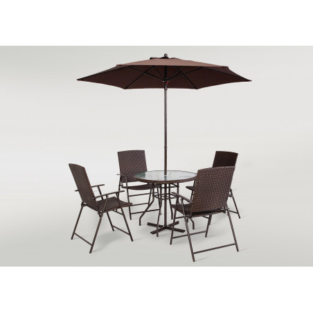 PARASOL NA STELAŻU DO STOŁU OGRODOWEGO JYG-1048