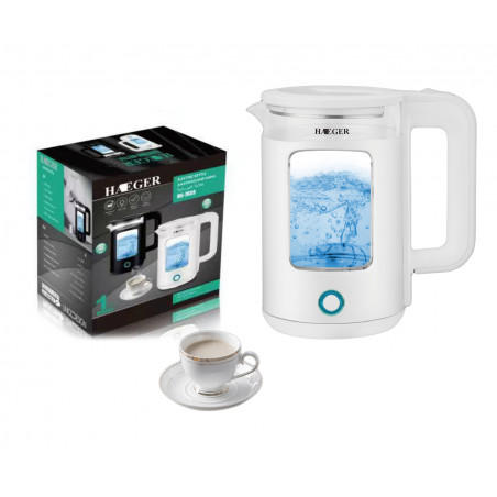 czajnik elektryczny haeger biały