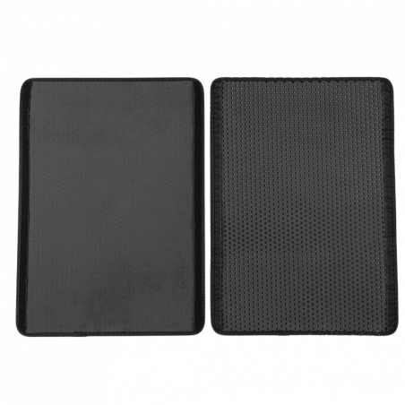 MATA POD KUWETĘ DLA KOTA WYCIERACZKA CZARNA XXL