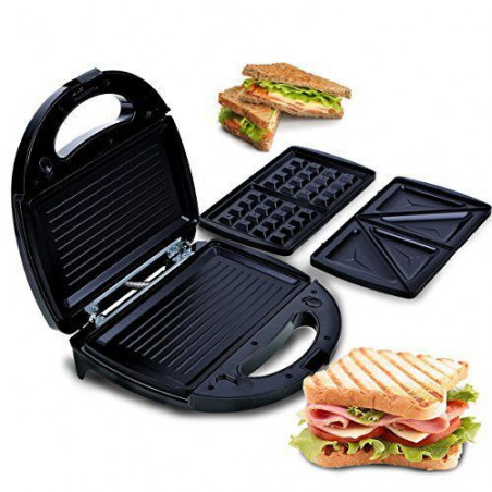 GRILL OPIEKACZ GOFROWNICA 3w1