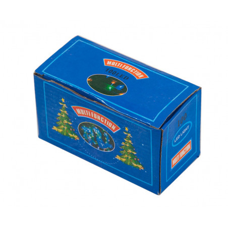 LAMPKI CHOINKOWE NA ZIELONYM KABLU 100szt ŻÓŁTE