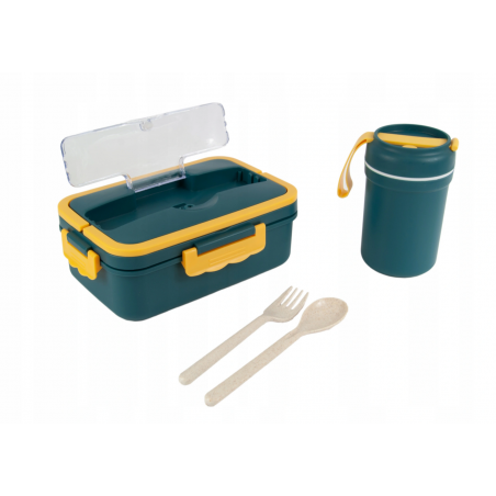 copy of LUNCH BOX ŚNIADANIÓWKA POJEMNIK 1000ml KUBEK 300ml