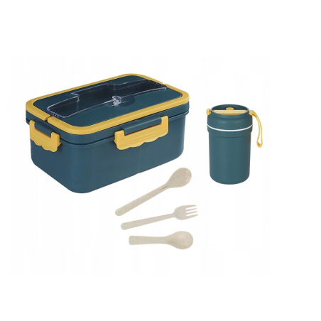 copy of LUNCH BOX ŚNIADANIÓWKA POJEMNIK 1000ml KUBEK 300ml