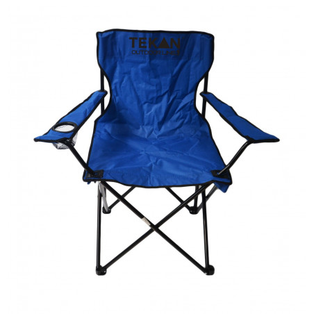 KRZESŁO TURYSTYCZNE TEKAN SKŁADANE 3 KOLORY : Kolor - Blue