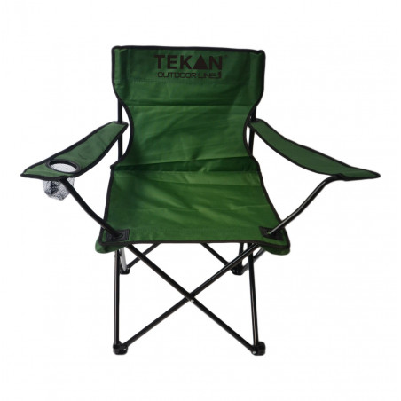 KRZESŁO TURYSTYCZNE TEKAN SKŁADANE 3 KOLORY : Kolor - Green