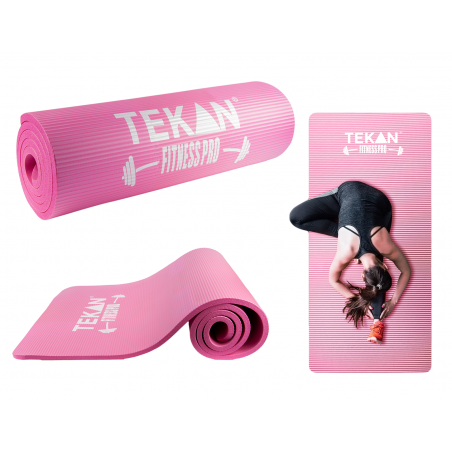 copy of MATA DO ĆWICZEŃ JOGA FITNESS PILATES GRUBA 1,5cm CZARNY