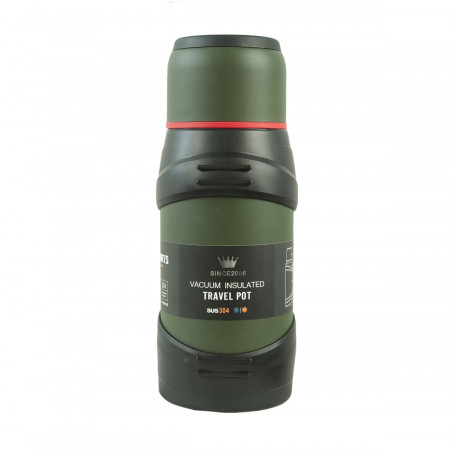 DUŻY TERMOS TURYSTYCZNY Z PASKIEM 1.6L