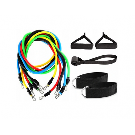 GUMY OPOROWE 5x DO ĆWICZEŃ TRENINGOWE EKSPANDER TEKAN