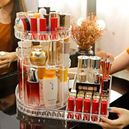 copy of DUŻY POJEMNIK ORGANIZER OKRĄGŁY NA KOSMETYKI