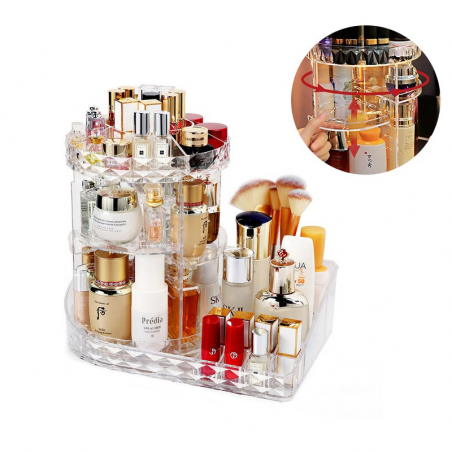 copy of DUŻY POJEMNIK ORGANIZER OKRĄGŁY NA KOSMETYKI