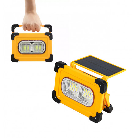 HALOGEN NAŚWIETLACZ LED SOLARNA LAMPA GŁOŚNIK BLUETOOTH