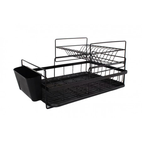 SUSZARKA DO NACZYŃ OCIEKACZ Z TACKĄ DWUPOZIOMOWA