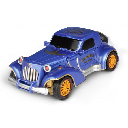 SKŁADANY AUTO ROBOT OLD CAR : Kolor - Blue