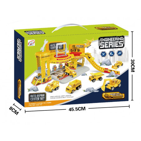 GARAŻ WIELOPOZIOMOWY MASZYNY BUDOWLANE