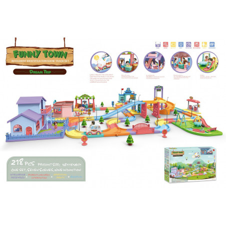 OGROMNY TOR Z MOSTEM DLA AUTEK Z MIASTEM