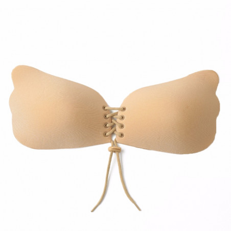 BIUSTONOSZ SAMONOŚNY CIELISTY MISECZKA C