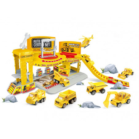 GARAŻ WIELOPOZIOMOWY MASZYNY BUDOWLANE