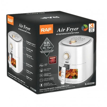Frytkownica air fryer RAF R.5332W 1500 W