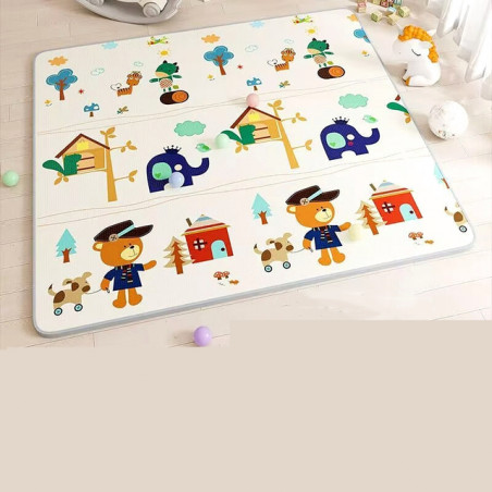 KOJEC DLA DZIECI ISERE PREMIUM 1212B + MATA PIANKOWA KULKI ORGANIZER