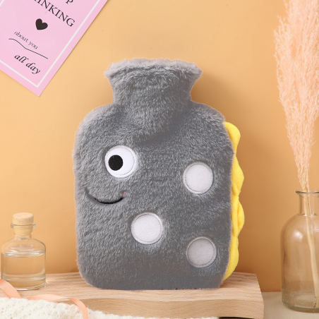 TERMOFOR DLA DZIECI DINOZAUR W POKROWCU PLUSZOWY OGRZEWACZ W SWETERKU 1L