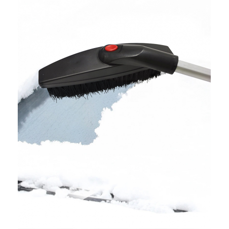 SKROBACZKA TELESKOPOWA SZCZOTKA OBROTOWA SKROBAK DO ODŚNIEŻANIA SZYBY AUTA