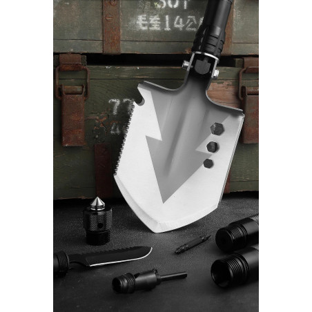 SKŁADANA SAPERKA WIELOFUNKCYJNA WOJSKOWA TURYSTYCZNA TAKTYCZNA MULTITOOL