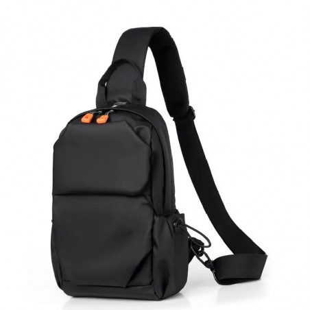 TORBA PLECAK NA RAMIĘ NERKA CZARNY SASZETKA WODOODPORNY ZAMEK