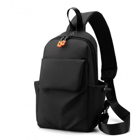TORBA PLECAK NA RAMIĘ NERKA CZARNY SASZETKA WODOODPORNY ZAMEK