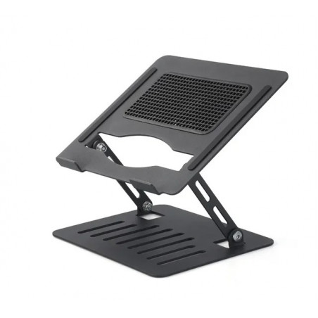 PODSTAWKA POD LAPTOPA SKŁADANA REGULOWANA ALUMINIOWA STOJAK Z CHŁODZENIEM CZARNY