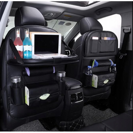 ORGANIZER OSŁONA KOPACZKA NA TYŁ SIEDZENIA FOTELA ZE STOLIKIEM UCHWYT