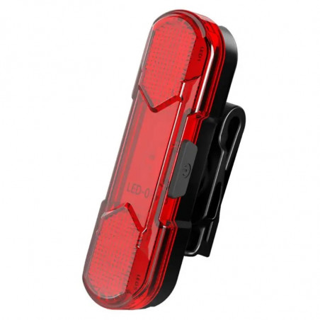 LAMPKA ROWEROWA TYŁ LED CZERWONA USB