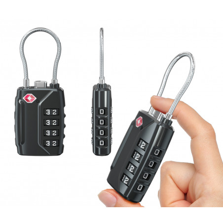 copy of KŁÓDKA SZYFROWA NA SZYFR WALEC WALCOWA ZMIENNY KOD SREBRNA 4 CYFROWA STAL