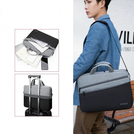 TORBA NA LAPTOP NOTEBOOK 15,6" WODOODPORNA MODNA PODRÓŻNA NA RAMIĘ STYLOWA