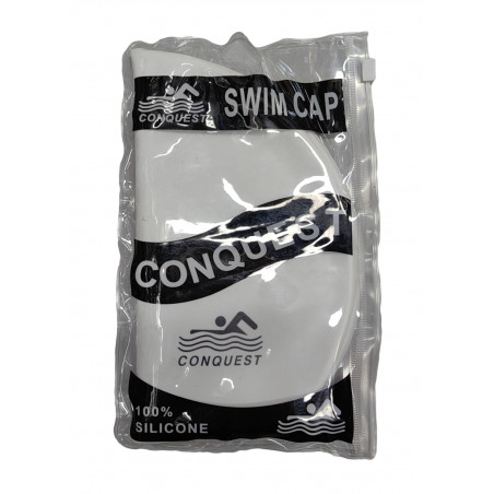 copy of CZEPEK PŁYWACKI DO PŁYWANIA NA BASEN BASENOWY SILIKONOWY 100% CZARNY