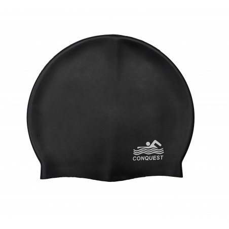 copy of CZEPEK PŁYWACKI DO PŁYWANIA NA BASEN BASENOWY SILIKONOWY 100% CZARNY