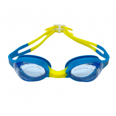 OKULARY DO PŁYWANIA DLA DZIECI PŁYWACKIE NA BASEN JUNIOR UNIWERSALNE + ETUI
