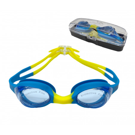 copy of OKULARY DO PŁYWANIA DLA DZIECI PŁYWACKIE NA BASEN JUNIOR UNIWERSALNE + ETUI