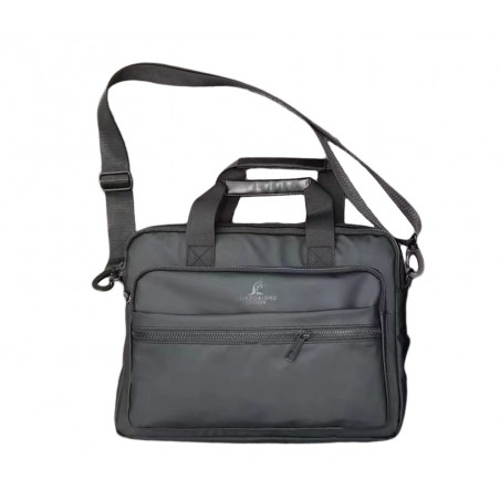 TORBA NA LAPTOP NOTEBOOK 14" CALI PASEK NA RAMIĘ STYLOWA CZARNA WODOODPORNA